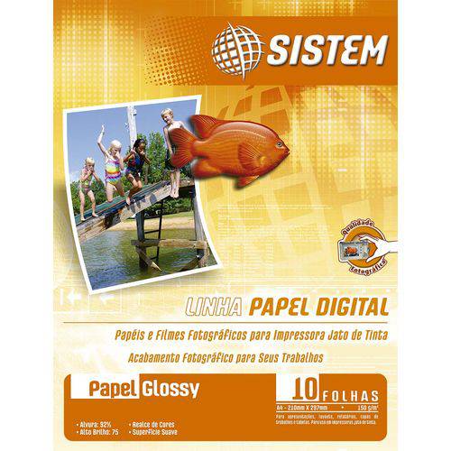 Papel Glossy | A4 | 150g/m²