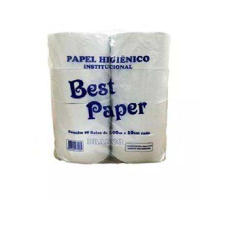 Papel Higiênico Rolão Branco 8x300m - Best Paper