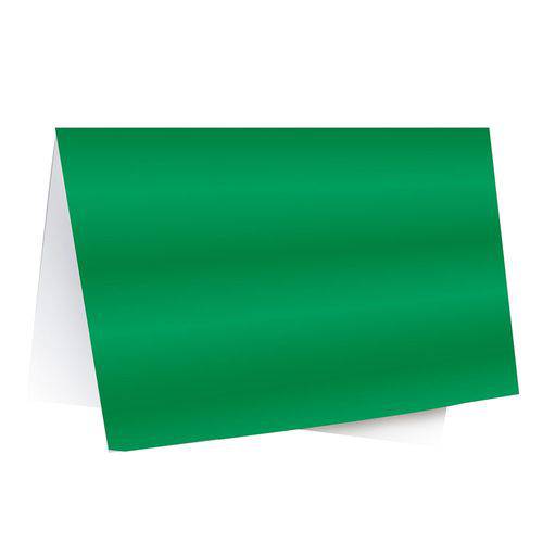 Papel Laminado Verde 45X59 40 Unid. Material Escolar