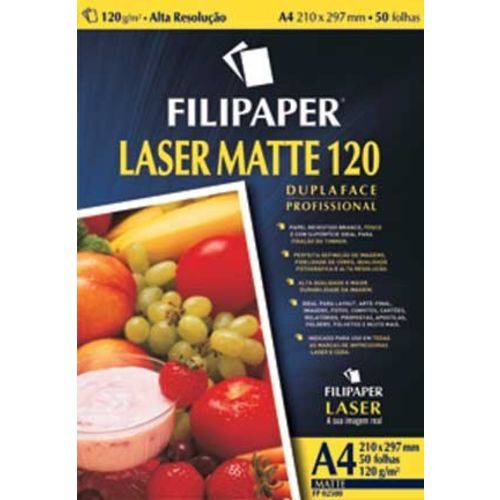 Papel Laser Filiperson Matte Dupla Face 120 G A4+ 050 Fls 02500