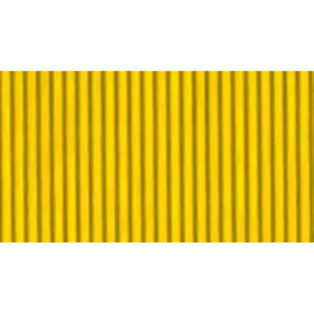 Papel Micro Ondulado 50x80cm Jandaia - Amarelo