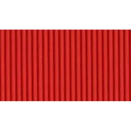 Papel Micro Ondulado 50x80cm Jandaia - Vermelho