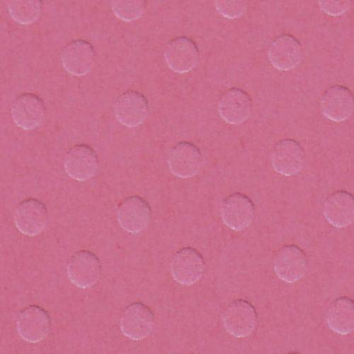Papel Scrapbook Cardstock PCAR485 Bolinhas II Rosa Pink