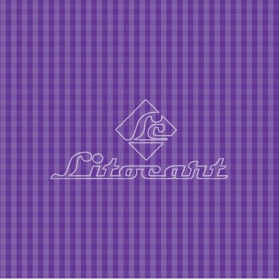 Papel Scrapbook Litocart 30,5x30,5 LSC-019 Xadrez Roxo