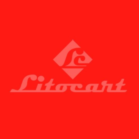 Papel Scrapbook Litocart 30,5x30,5 LSC-152 Vermelho