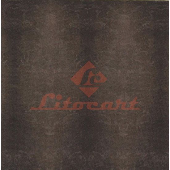 Papel Scrapbook Litocart 30,5x30,5 LSC-128 Arabescos Marrom