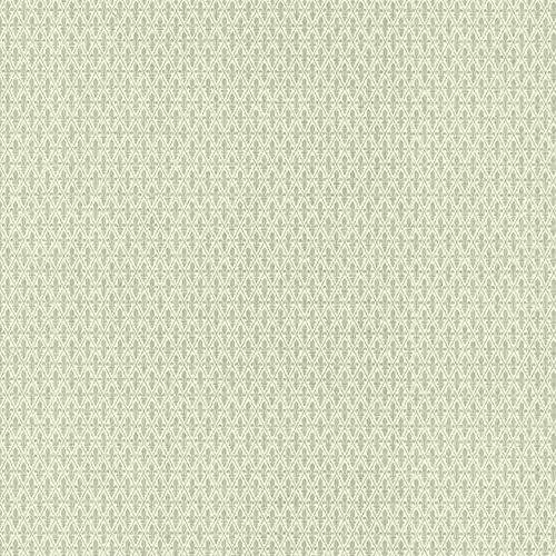 Papel Scrapbook Litocart Lsc-324 Simples 30,5x30,5cm Flor de Lis Verde Claro e Branco