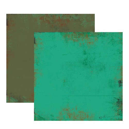 Papel Scrapbook Toke e Crie 30,5x30,5 KFSB188 Verde Liso
