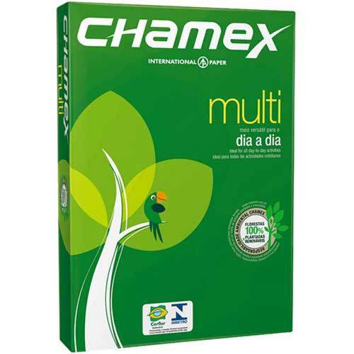 Papel Sulfite Chamex Multiuso 075 G A3 500 Fls Branco Cmx014