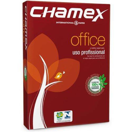 Papel Sulfite Chamex Office - A4 - Pacote com 500 Folhas