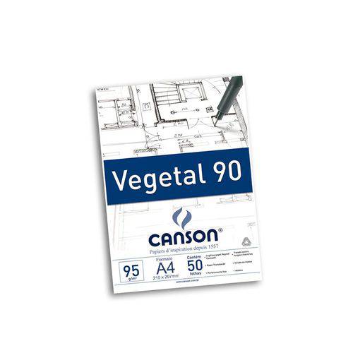 Papel Vegetal 90 A4 95g/m² Canson