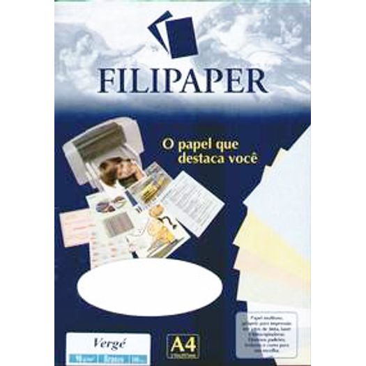 Papel Verge A4 100f 90g Br 0976 Filiperson