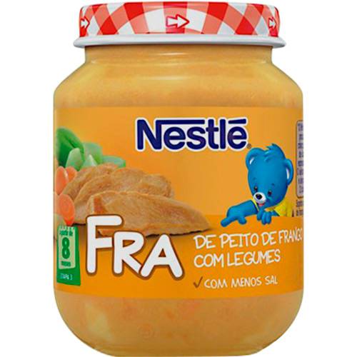 Papinha de Peito de Frango com Legumes 170g - Nestlé