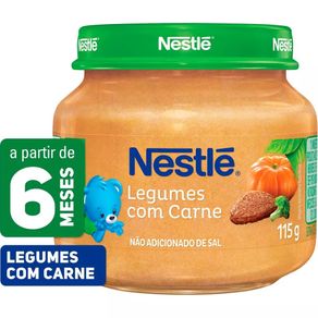 Papinha Infantil Legumes com Carne Nestlé 115g