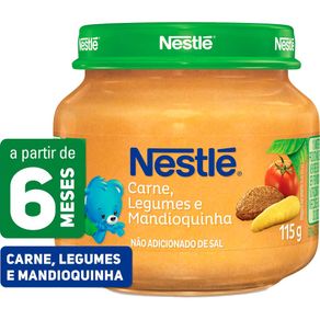 Papinha Infantil Sabor Macarrão, Carne e Legumes Nestlé 115g