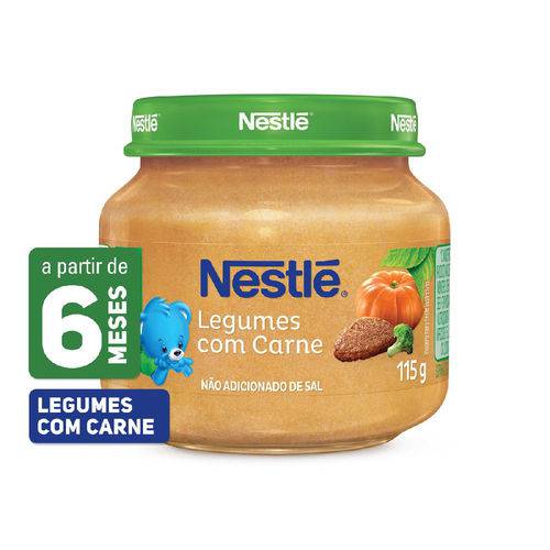 Papinha Nestle Carne com Legumes 115g