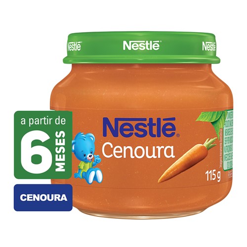 Papinha Nestlé Cenoura 115g