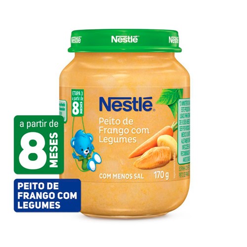 Papinha Nestlé de Peito de Frango com Legumes com 170g