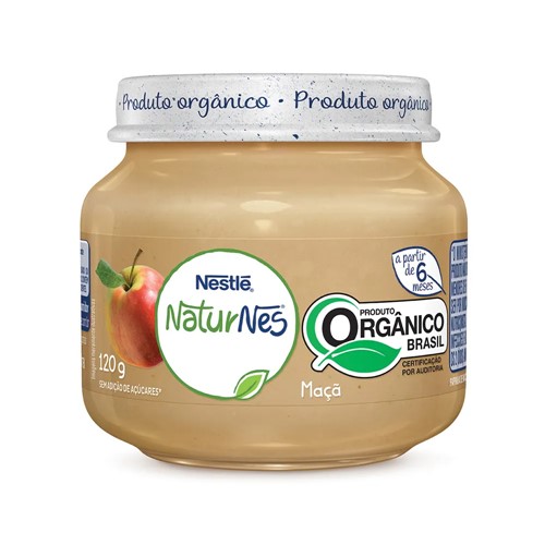 Papinha Nestlé NaturNes Orgânico Maçã 120g
