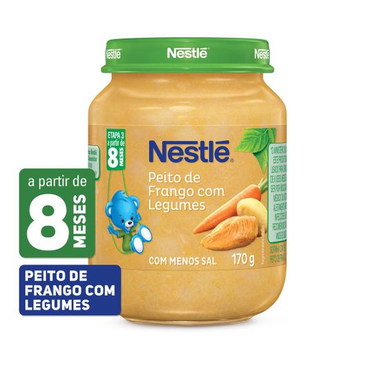 Papinha Nestlé Peito de Frango com Legumes 170g
