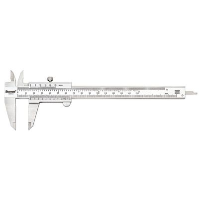 Paquímetro Inox Fosco 0 à 150mm Starrett 125MEA-6/150 125MEA-6/150