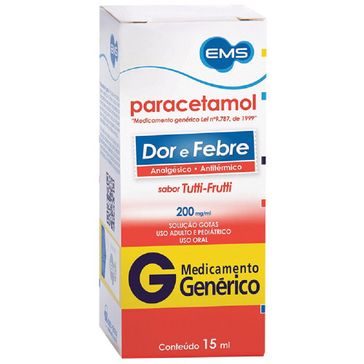 Paracetamol EMS 200mg 15ml