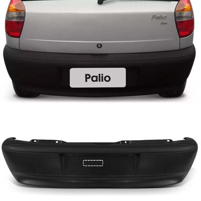 Parachoque Traseiro - Palio Hatch G2 2001 a 2006 Fire - para Pintar