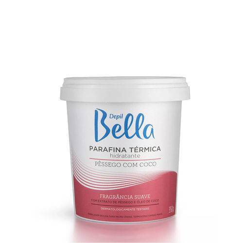 Parafina Depil Bella Pêssego com Coco 350 G