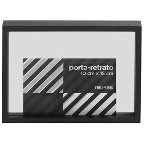 Paraleh Porta-retrato 10 Cm X 15 Cm Preto/incolor