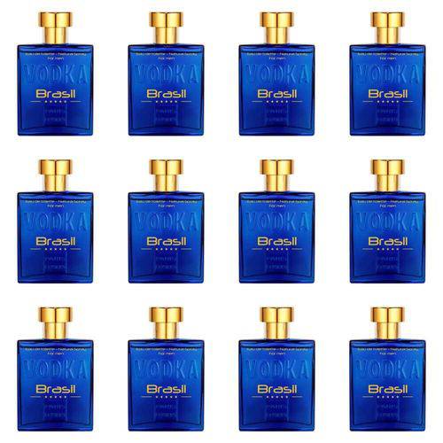 Paris Elysees Vodka Brasil Blue Perfume 100ml (kit C/12)