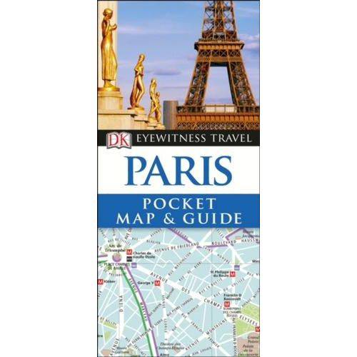 Paris Eyewitness Pocket Map And Guide