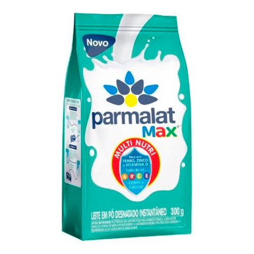 Parmalat Max Leite em Pó Desnatado Instantâneo Sachê 300g
