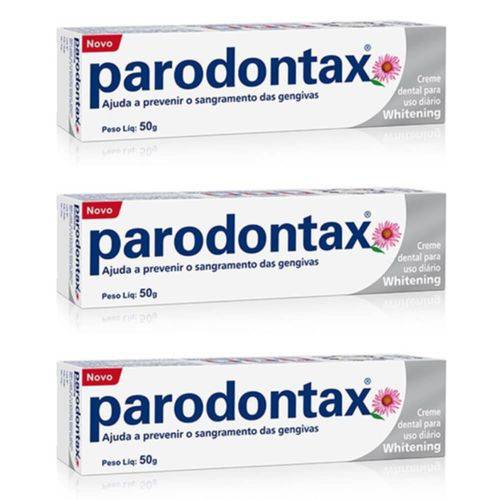 Parodontax Branqueador Creme Dental 50g (kit C/03)