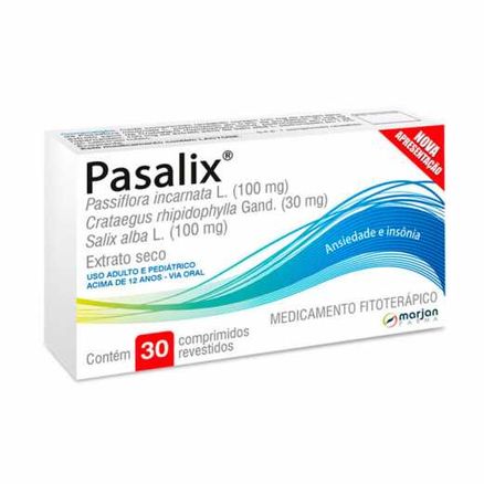 Pasalix 30 Comprimidos Revestidos