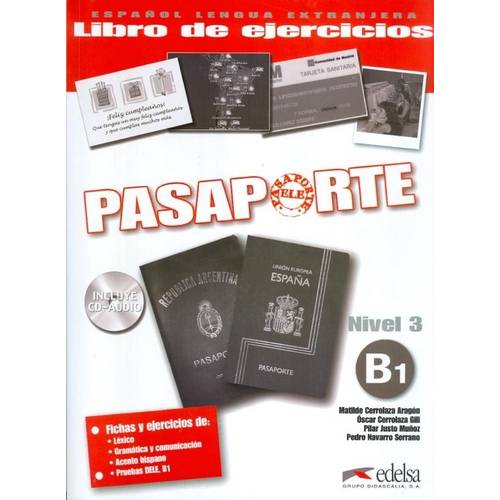 Pasaporte 3 - Libro de Ejercicios B1 Cd Audio