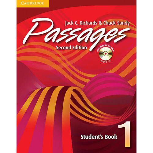 Passages 1 - Student's Book With Audio Cd And Cd-rom - Second Edition - Cambridge University Press - Elt