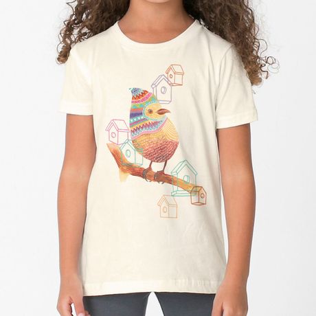 Pássaro - Camiseta Clássica Infantil