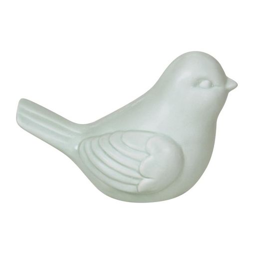Pássaro Decorativo de Cerâmica Menta 9cm 9515 Mart
