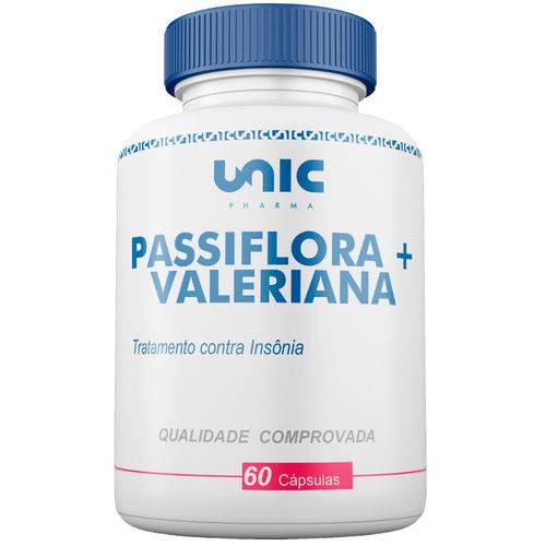 Passiflora + Valeriana 60 Caps Unicpharma