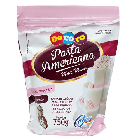 Pasta Americana Branca 750g - Cacau Foods
