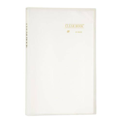 Pasta Catálogo 40 Sacos - A3 - Polipropileno - Transparente - Clear Book - Cristal