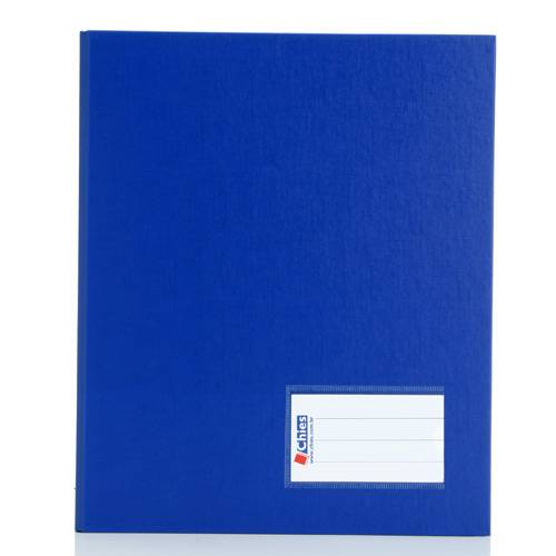 Pasta Catálogo A4 C/ 25 Refil e 2 Porta Cartões Azul - Chies