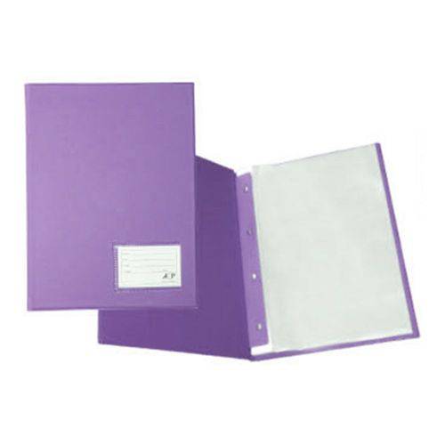 Pasta Catálogo C/ 50 Envelopes Fino e Visor Lilás Acp 134.ll