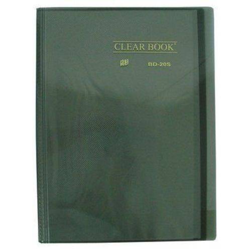 Pasta Catálogo Yes Clear Book com 20 Fls Fume Tp Oficio Bd20s 11710