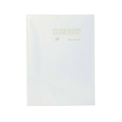 Pasta Catálogo Yes Clear Book com 40 Fls Cristal Tp A4 Bd40as 02143