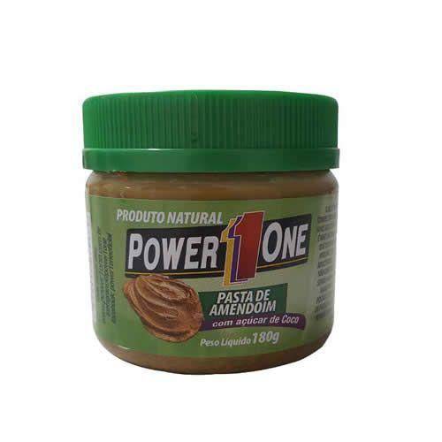 Pasta de Amendoim com Açúcar de Coco - 180g - Power One