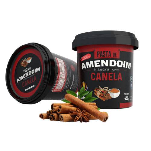 Pasta de Amendoim com Canela (450g) Mandubim