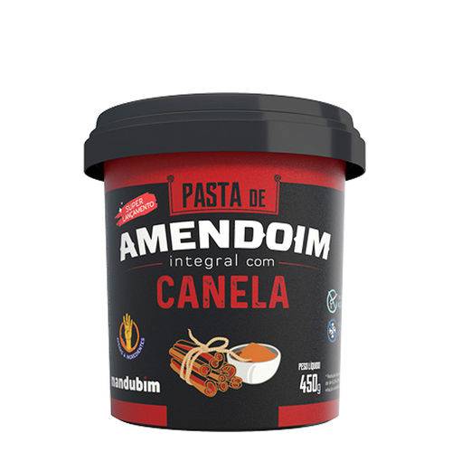 Pasta de Amendoim com Canela - Mandubim 450g