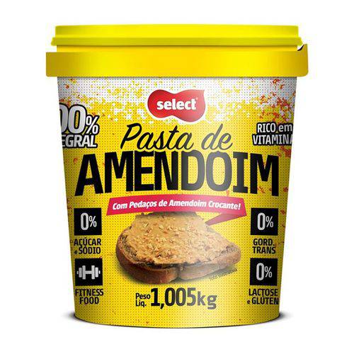 Pasta de Amendoim com Pedaços de Amendoim Cocrante