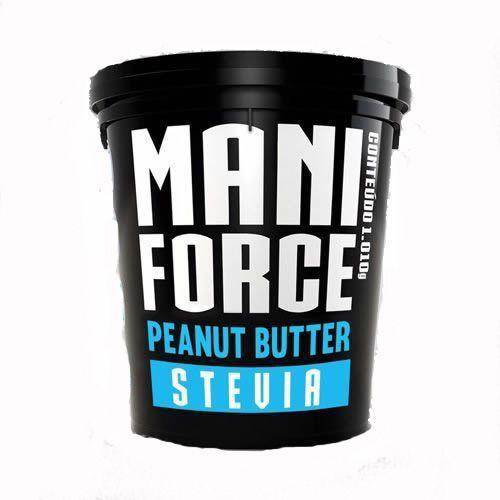 Pasta de Amendoim com Stevia - 1000g - Mani Force